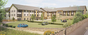 Artists impression of new residential building